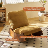 Comfortable Glider Rocking Chair, High-Quality Upholstery Glider Chair, Solid Wood Frame, Perfect W2105P145994