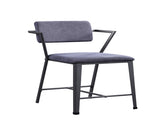 Cargo Gray Fabric & Gunmetal Finish Counter Height Chair B2726P448752