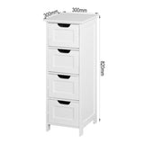 ZUN White Bathroom Storage Cabinet, Cabinet with Drawers 42265539