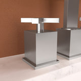 2 Handle Widespread Bathroom Faucet 3 Hole, with Pop Up Drain and 2 Water Supply Lines, Matte Black W124379941