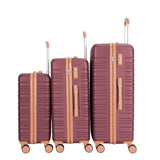 5-Piece Set ,Hard Case Spinner Wheels ABS Luggage Sets W284P208606