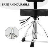 Drum Throne with Backrest, Hydraulic Drum Stool Adjustable Height, Heavy Duty Hydraulic Drum Seat 18687702