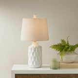 ZUN Contour Ceramic Table Lamp B03596575