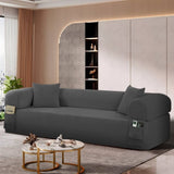 Spring Sofa with High-Quality Fabric, Pillows & Storage - Pocketed Springs, High-Density Foam, for B347P365350