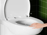 1.28 GPF Side-Single-flush One Piece Toilet, Water-Saving Elongated Comfort Height Floor Mounted, W3192P277906