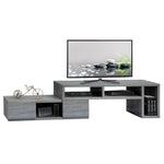 ZUN Adjustable TV Stand Console for TV's Up to 65" 58416701