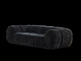 Chenille Pure Foam Sofa, Quilted Cloud Sofa, Deep-Seat Chenille Pure Foam Sofa, Comfortable W834P442227