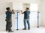 360&deg Rotating Adjustable Support Rod with 45&deg Tilt Stand for Cabinet Jacks Cargo Bars Drywalls 13558038