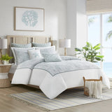 Duvet Cover Mini Set White Full/Queen B03595770