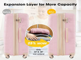 Hardshell Luggage Sets 4 pcs Bag Spinner Suitcase with TSA Lock Lightweight-16"20"24"28" N732P198627U