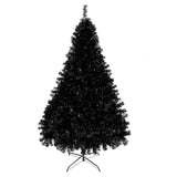 ZUN 6ft 1600 Branches PVC Christmas Tree Black--Substitution code:	36564136 36103484