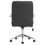 ZUN Black Height Adjustable Rolling Office Chair B062P153791