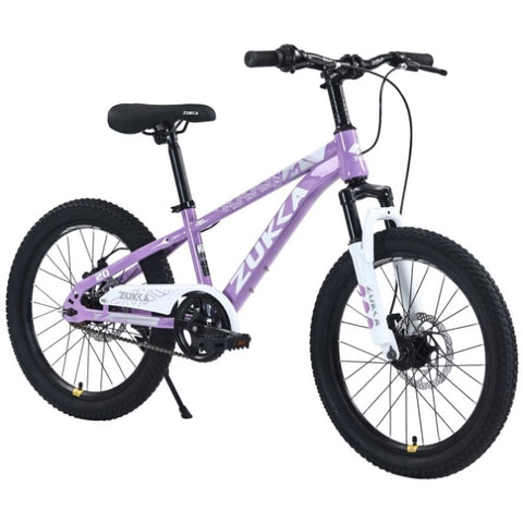 ZUN ZUKKA Mountain Bike,20 Inch MTB for Boys and Girls Age 7-10 Years,Multiple Colors W1019P191759