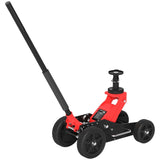 1.5 Ton Big Wheel Hydraulic Car Jack for Trucks, SUVs, ATVs, Red 38152003