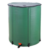 ZUN 66 Gallon Folding Rain Barrel Water Collector Green 66525837