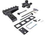 Adjustable Trailer Hitch Fits 2.5" Receiver 6" Drop/Rise 18500LBS 1-7/8", 2", 2-5/16" Tri-Balls 48160543