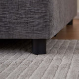Modern Upholstered Chair Leisure Sofa Lounge Chair Removable Pillow - Armless Accent Chair for W1765P190109