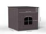 Wooden Pet House Cat Litter Box Enclosure with Drawer, Side Table, Indoor Pet Crate, Cat Home 42803098