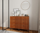 Wooden Chest of Drawers - Spacious Storage Organizer for Bedroom or Living Room, Modern Design with W2139P306380