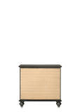Kaitlyn Metallic Gray Finish Nightstand B2726P271936