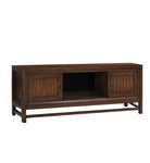 ZUN 74" TV Stand Console, For TVs up to 85 inches, No Assembly Required, Two-Tone Finish B108P163818