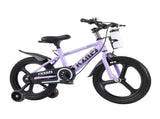 Kids Bike 16 Inch High Carbon Steel Frame, Magnesium Alloy Wheels, Training Wheels with Night 06555043