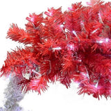 6FT Hinged Fir Artificial Fir Bent Top Christmas, Xmas Bendable Santa Hat Style Christmas 32527286