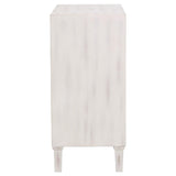 White 2-door Accent Cabinet B062P145463