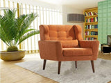 Modern Accent Chair,Chenille Arm Chairs for Living Room,Upholstered Mordern Armchair,Comfy Soft W1028102392