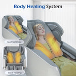 ZUN BOSSCARE 2023 Brand New Update GR8686 Massage Chairs with AI Voice, App Control SL Track Zero W73082248