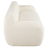 U_Style 81.5" Minimalist Compression Sofa, Curved Design, 3-Seater Casual Sofa for Living Rooms, N711P192002A