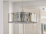 Modern Crystal Chandelier for Living-Room Round Cristal Lamp Luxury Home Decor Light Fixture W1340P189405