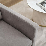 29.92'' Swivel Accent Chair, Upholstered Skirted Swivel Chair with Removable Back Cushion, 360 W1852P202089