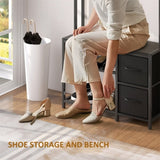 ZUN Hall Tree/Shoe Cabinet/Shoe Storage Cabinet （Prohibited by WalMart） 03084877