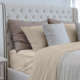 Luxuriously Soft 100% Viscose Derived from Bamboo 4-Piece sheet Set , Oeko-TEX Certified, Full B046126557