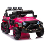 ZUN 24V Ride On Large PickUp Truck car for Kids,ride On 4WD Toys with Remote Control,Parents Can Assist W1396134563