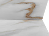 31 Inch Marble Vanity Top, Bathroom Vanity Top with Undermount Rectangular Middle Sink and 4" Height 52810075