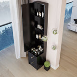 Length 11.8" x Width 15.7" x Height 63" Simple Stylish Dressing Mirror Full Body Mirror W3258P311362