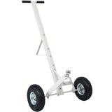 Trailer Dolly with Pneumatic Tires - 600 Lb. Maximum Tongue Weight Capacity, gray color W46542359
