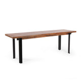 Outdoor Carlisle Benches, Black Country Brown 69422.00