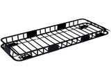 Rooftop Cargo Carrier Basket Motoring Roof Rack,Top Mount Roof Rack 64" black steel 89067829