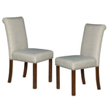 ZUN Upholstered Dining Chair with Nailhead Trim Set of 2 B035P265991