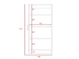 Richmond Rectangle Pantry Cabinet White B06280272