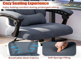 Ergonomic Mesh Office Chair with Adjustable Headrest & Lumbar Support, 90&deg-135&deg Reclining 58635067