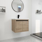 Bathroom Cabinet With Sink,Soft Close Doors,Float Mounting Design,24 Inch For Small W99969684