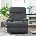 ZUN Oversized Power Lift Recliner Chair for Elderly, Electric Fabric Recliner Chair for Seniors, Home W1028P261272