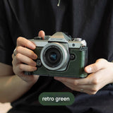 Genuine Leather Handmade Camera Handle Case Bag Cover for the om-3 camera 80686097
