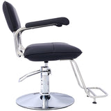 Stainless steel frame,Fashion style Hair Salon Chair Styling Heavy Duty Hydraulic Pump Barber Chair W465P156739