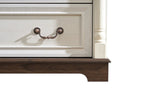 ZUN Farmhouse Style 6 Drawer Dresser Chest with Base Wooden Rustic Chest of Drawers, Storage Dresser W2393P252364