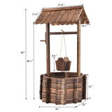 Wishing well flower pot 51857185